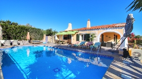 Nice sea facing villa in Punta Prima for sale in Menorca