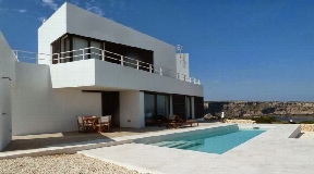 Villa in Cala Morell near Ciutadella of Menorca on the northwest coast