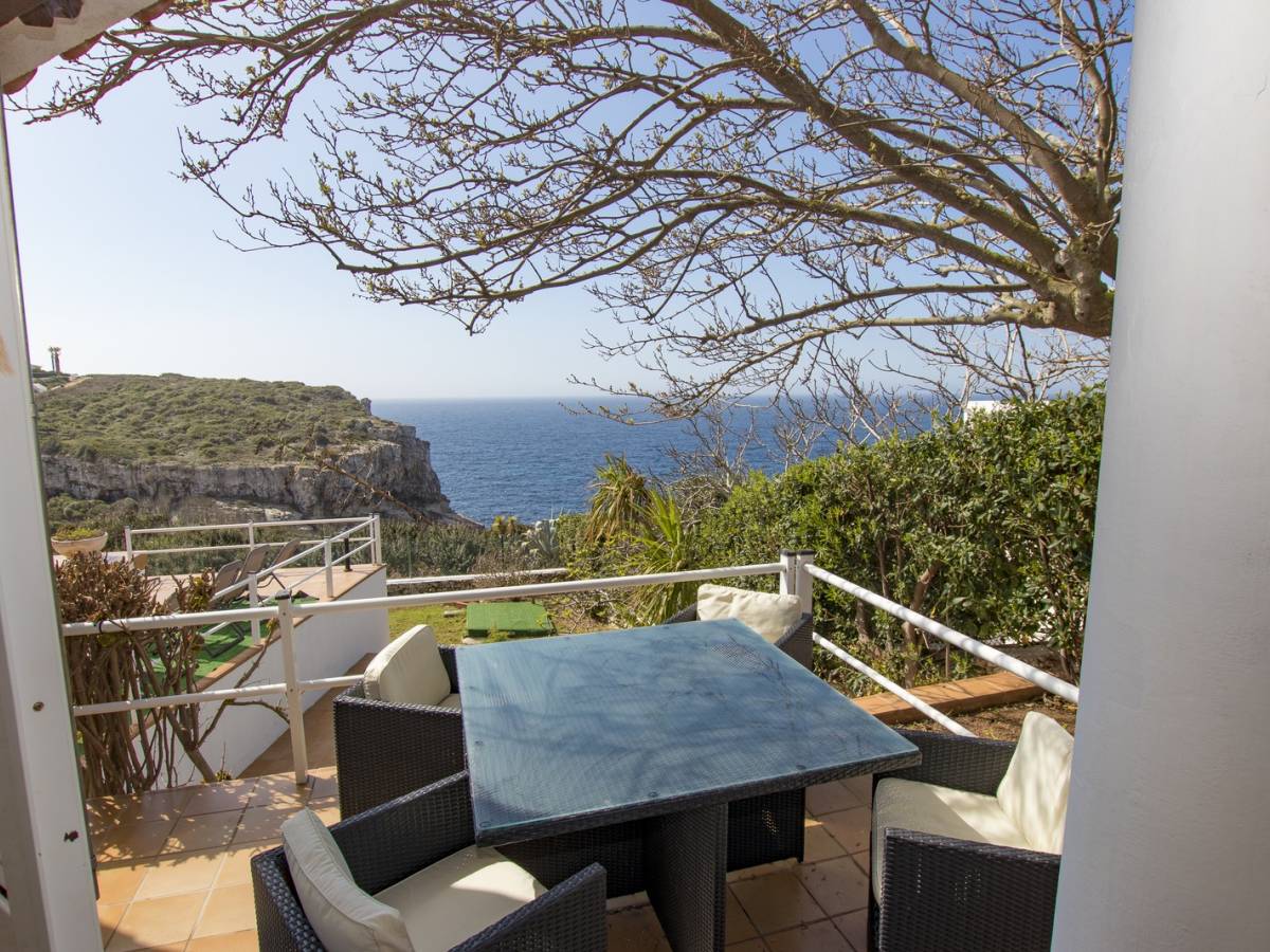 Amazing and magnificent sea facing front line villa for sale in Menorca
