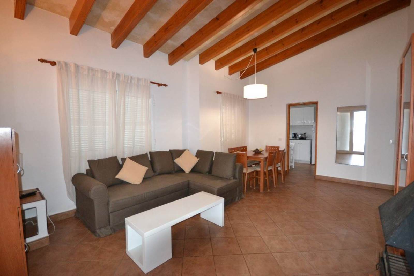 Villa in the front line to the sea in Cap-Dartruix in Menorca