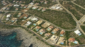 Building land with a unique sea view in Satalaya - Menorca