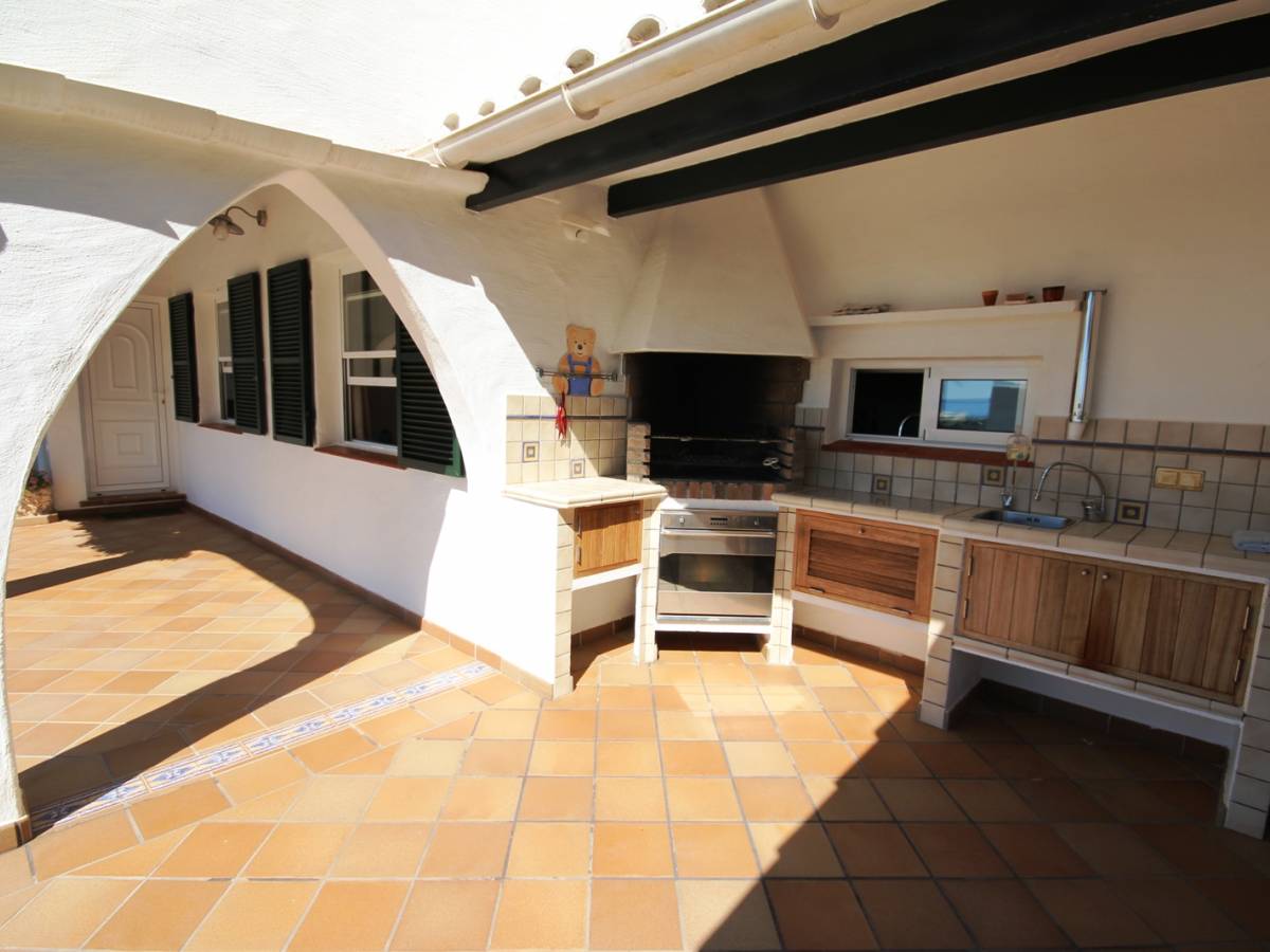 Mediterranean-style villa with wonderful views over the Mediterranean in Cap den Font- Menorca