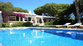 Mediterranean-style villa with wonderful views over the Mediterranean in Cap den Font- Menorca