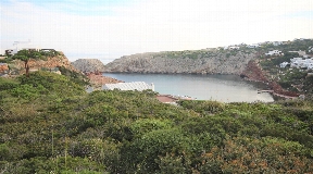 Building plot with view on the Mediterranean Sea in Cala Morell Ciutadella Menorca